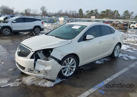 2015 Buick Verano Leather Group from USA, damaged, VIN 1G4PS5SK1F4147185